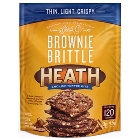 BROWNIE BRITTLE Sheila G's Toffee Crunch  5 oz Bagged SG1244